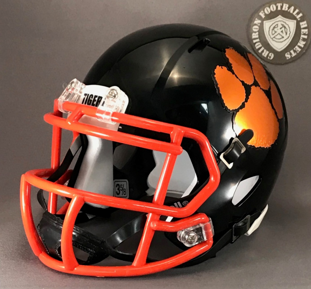 Cocoa Tigers HS (FL) 2018 Gloss Black with Chrome Decals 4A State Runners-up